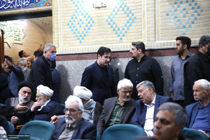 مراسم یادبود حاجیه خانم خدیجه خاتمی در مسجد امیرالمومنین (ع) -1
