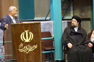 دیدار جمعی از جانبازان واقعه هفتم تیر با سید حسن خمینی