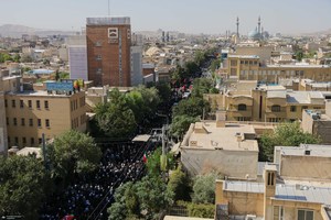 مراسم تشییع آیت الله العظمی شبیری زنجانی -۱