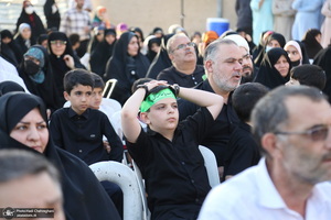 مراسم بزرگداشت رحلت امام خمینی (ره) و قیام 15 خرداد درجوار بیت تاریخی امام در قم