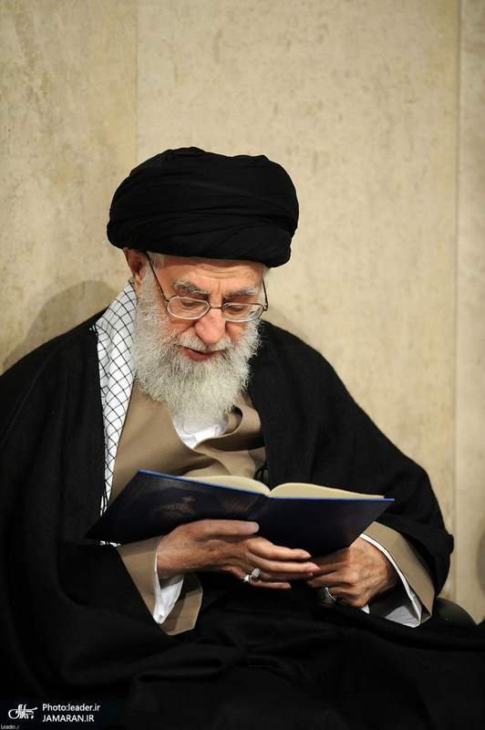 مراسم ترحیم و بزرگداشت آیت‌الله هاشمی شاهرودی(ره) با حضور رهبر معظم انقلاب