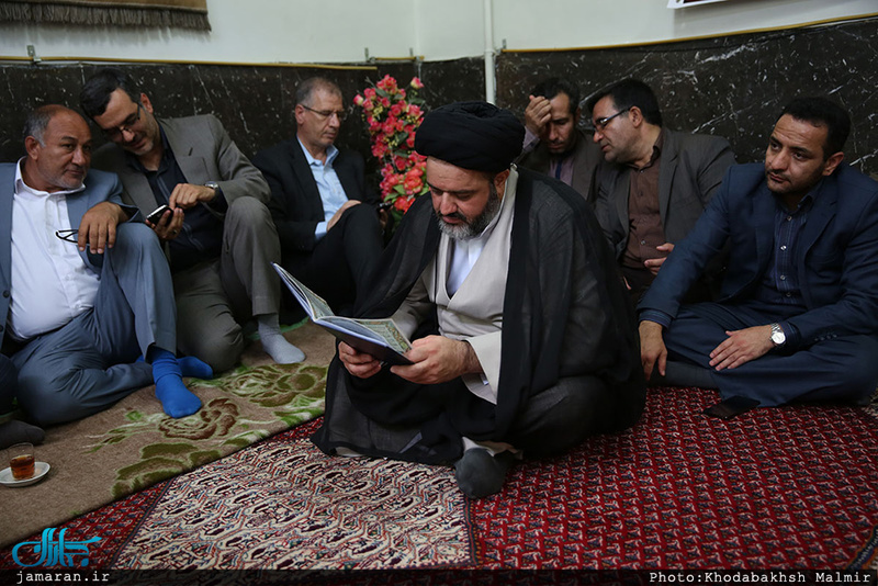 مراسم ختم  پدر حجت الاسلام و المسلمین آشتیانی 