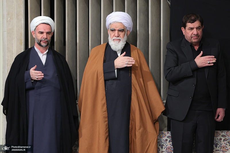 دومین شب مراسم عزاداری حضرت فاطمه‌زهرا (س) در حسینیه امام خمینی