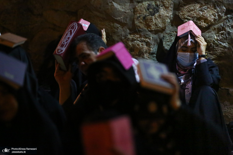 مراسم احیای شب نوزدهم ماه رمضان در کهف الشهدا
