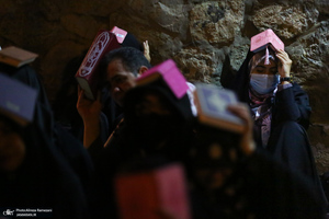 مراسم احیای شب نوزدهم ماه رمضان در کهف الشهدا