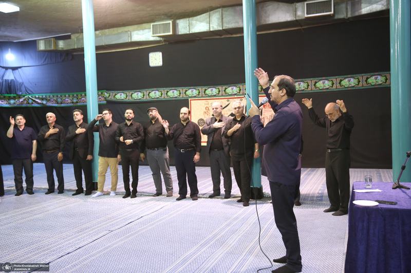 مراسم عزاداری کارکنان موسسه تنظیم و نشر آثار امام خمینی (س) به مناسبت دهه اول محرم