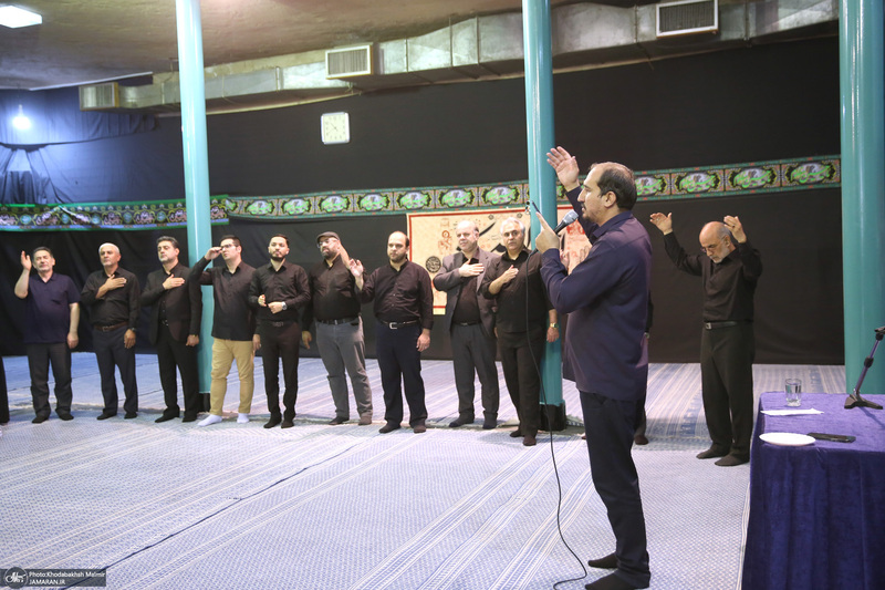 مراسم عزاداری کارکنان موسسه تنظیم و نشر آثار امام خمینی (س) به مناسبت دهه اول محرم