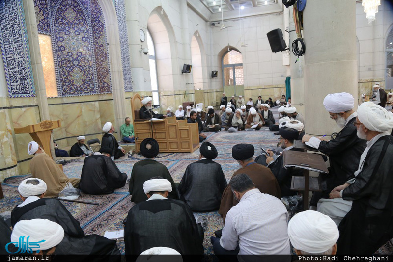 نخستین جلسه درس حضرت آیت الله العظمی وحید خراسانی در سال جدید تحصیلی