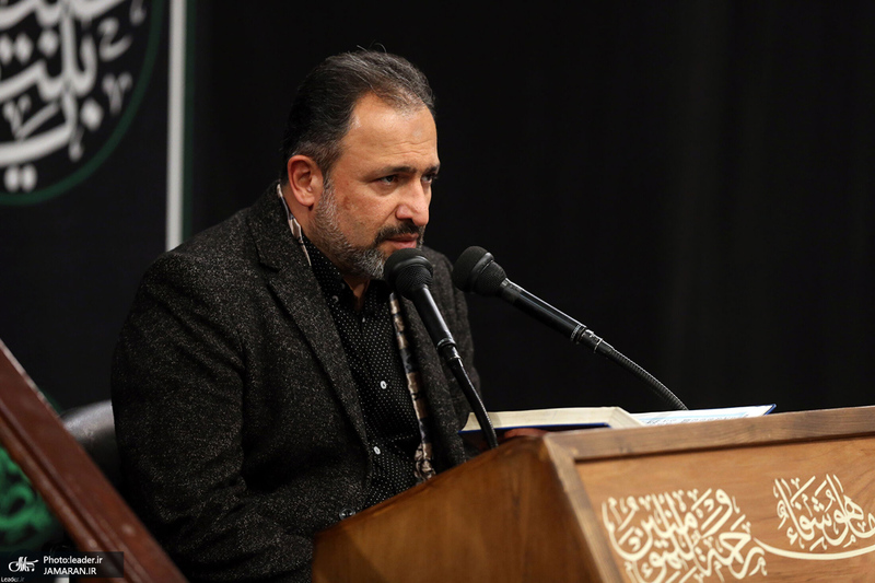 اولین شب مراسم عزاداری حضرت فاطمه‌زهرا (س) در حسینیه امام خمینی