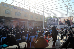 دومین روز سفر سید علی خمینی به استان خوزستان(آبادان و شلمچه)