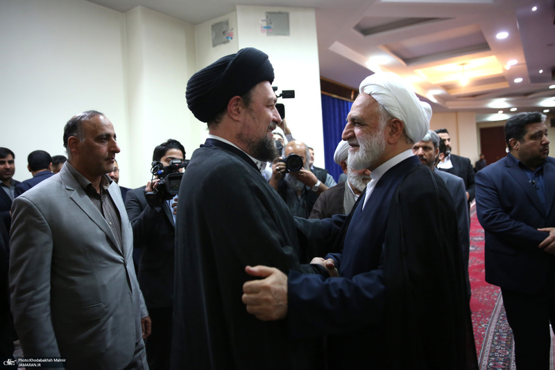 حاشیه مراسم تجدید میثاق رئیس و کارکنان قوه قضاییه با آرمان های امام؛