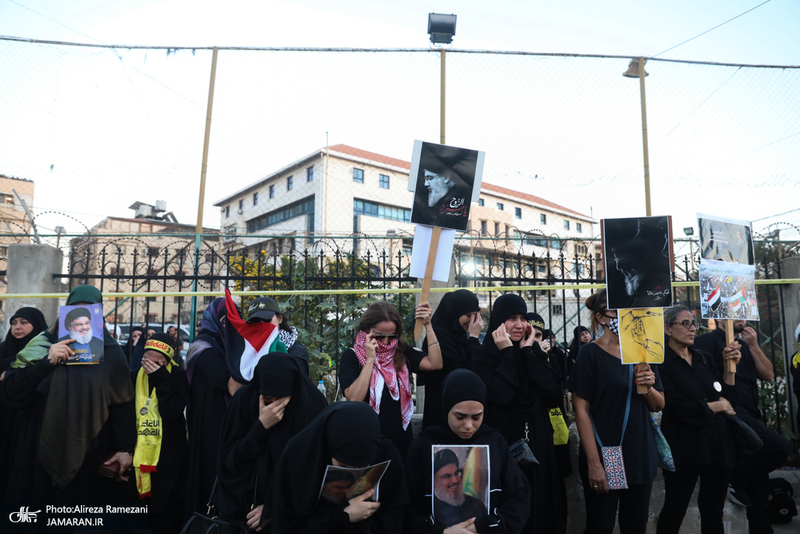 مراسم اولین سالگرد شهادت سید حسن نصرالله-2