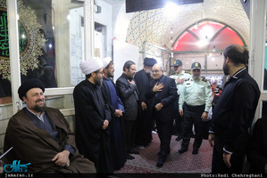 مراسم چهلمین روز درگذشت آیت الله راستی کاشانی(ره) در قم 