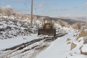 جاده دسترسی به احمدفداله و دره کاید دزفول بازگشایی شد
