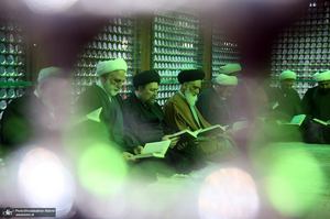 تجدید میثاق رئیس قوه قضاییه و مسئولان عالی قضایی با آرمان‌های حضرت امام (س)