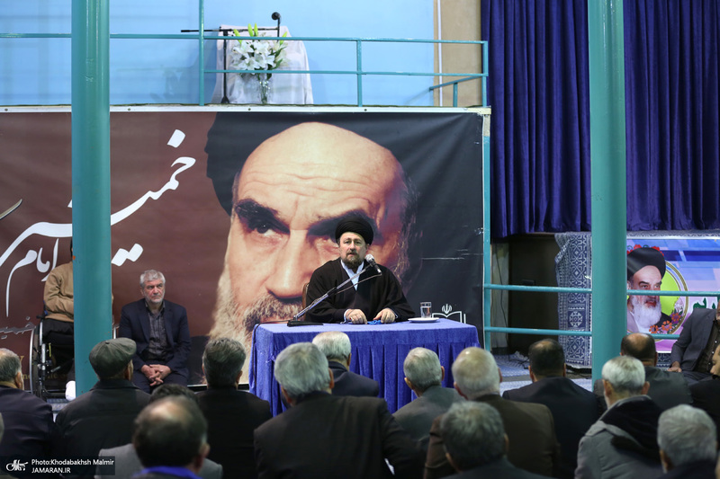 دیدار جمعی از پیشکسوتان سپاه جماران با سید حسن خمینی  2