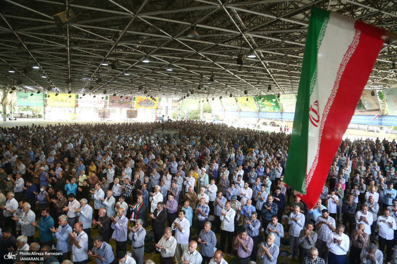 اقامه نماز  عید سعید قربان در دانشگاه تهران