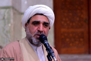 مراسم عزاداری شب شهادت امام جواد (ع) در حرم مطهر امام خمینی