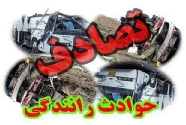 سانحه رانندگی در جاده دامنه به خوانسار سه کشته بر جا گذاشت