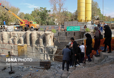 گزارش میدانی از روند پیشرفت خط یک و دو متروی تبریز