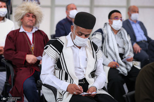 دیدار دست‌اندرکاران کنگره شهدای جامعه عشایری کشور با رهبر معظم انقلاب