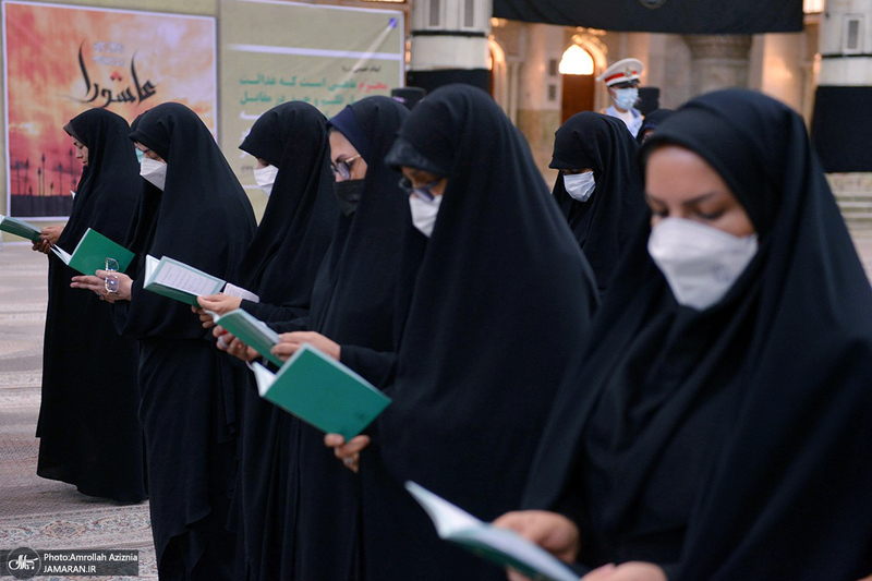 تجدید میثاق بسیجیان ادارات و وزارتخانه های استان تهران با آرمان های امام خمینی (س)