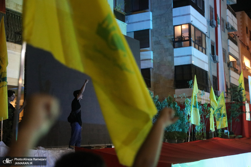 مراسم شب شهادت سید حسن نصرالله