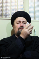 مراسم سالگرد رحلت آیت‌الله سید محمد موسوی بجنوردی در حسینیه جماران  -2