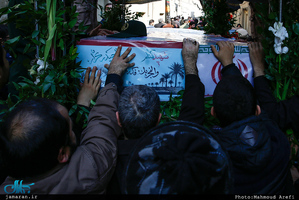  تشییع پیکر شهدای گمنام در تهران