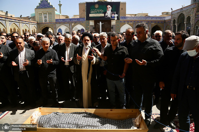 مراسم تشییع برادر آیت الله هاشمی رفسنجانی