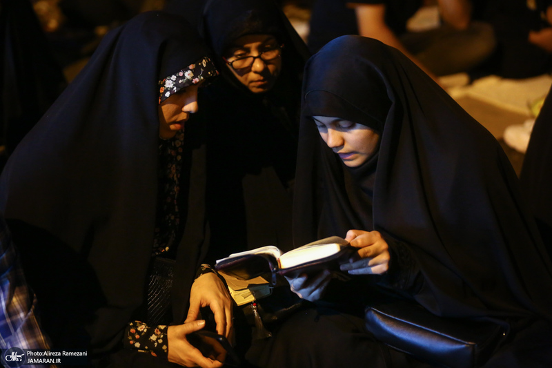 مراسم شب بیست و یکم ماه مبارک رمضان در حسینیه همدانیها