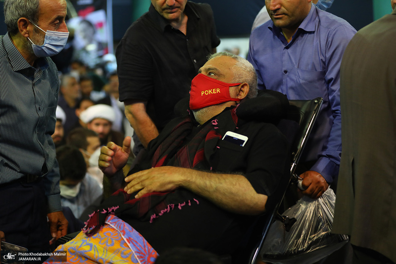 مراسم وداع با پیکر حجت الاسلام و المسلمین سید محمود دعایی در حسینیه جماران -3