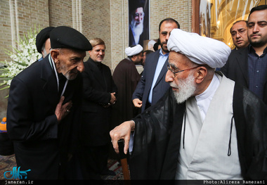 مراسم ختم آیت الله حائری شیرازی(ره) در مدرسه عالی شهید مطهری 