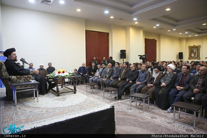 نشست فعالان حوزه تربیت آموزش و پرورش مازندران با سید حسن خمینی