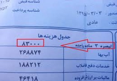 تبصره 3 از قبض مشترکان آب تربت حیدریه حذف شد