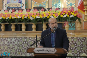 مراسم بزرگداشت حجت الاسلام و المسلمین دکتر احمدی در شبستان امام خمینی حرم حضرت معصومه