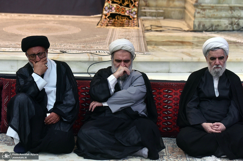 دومین شب عزاداری حضرت اباعبدالله الحسین (ع) در حرم امام خمینی