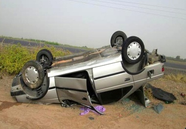 واژگونی خودرو در سبزوار پنج مصدوم داشت