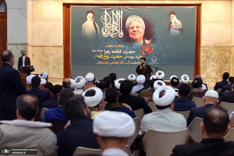 مراسم جشن ولادت حضرت زهرا (س) و میلاد امام خمینی و آیین بزرگداشت آیت الله هاشمی رفسنجانی -1