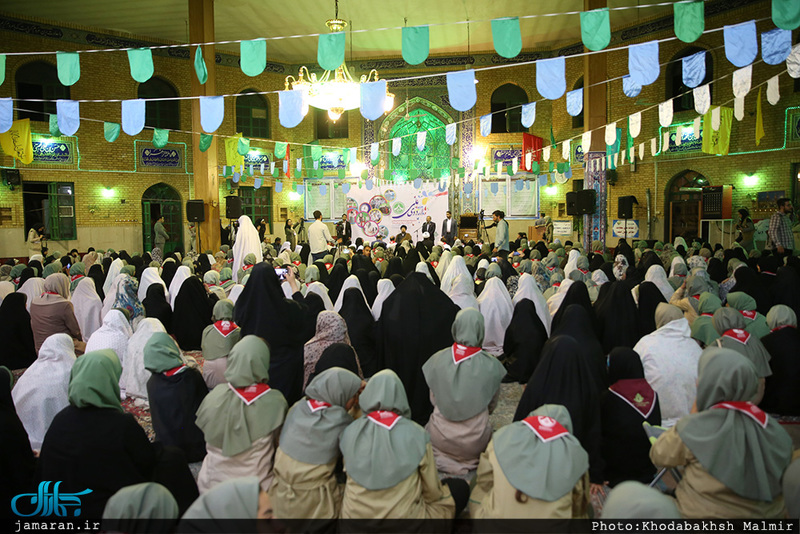 حضور سید حسن خمینی در جشنواره مهارت های تشکیلاتی دانش آموزان 