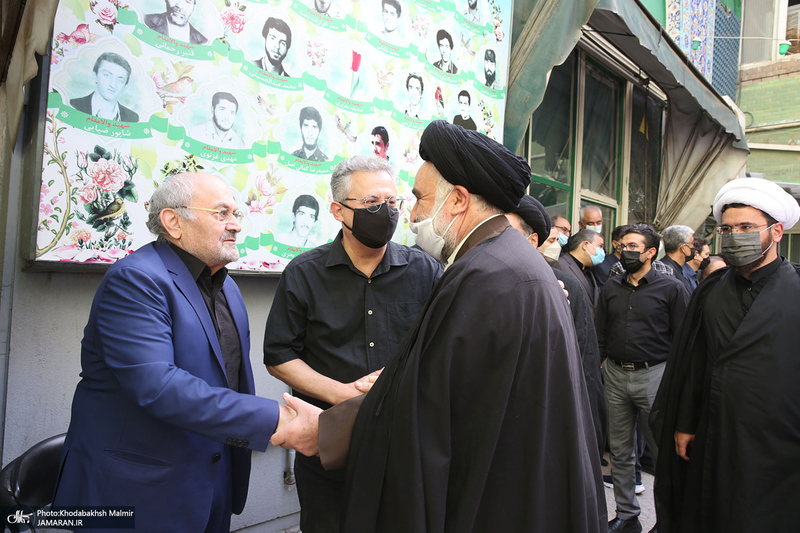 مراسم تشییع آیت الله سید مهدی موسوی بجنوردی (ره) در تهران