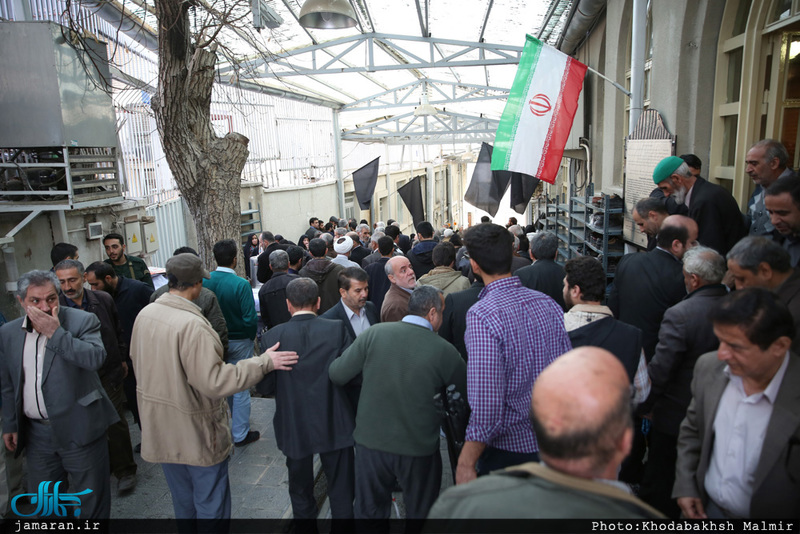 مراسم سالگرد شهدای گردان علی اکبر (ع) در حسینیه جماران 