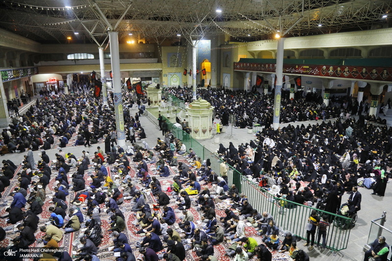 احیای شب نوزدهم ماه مبارک رمضان در حرم مطهر حضرت معصومه (ص)