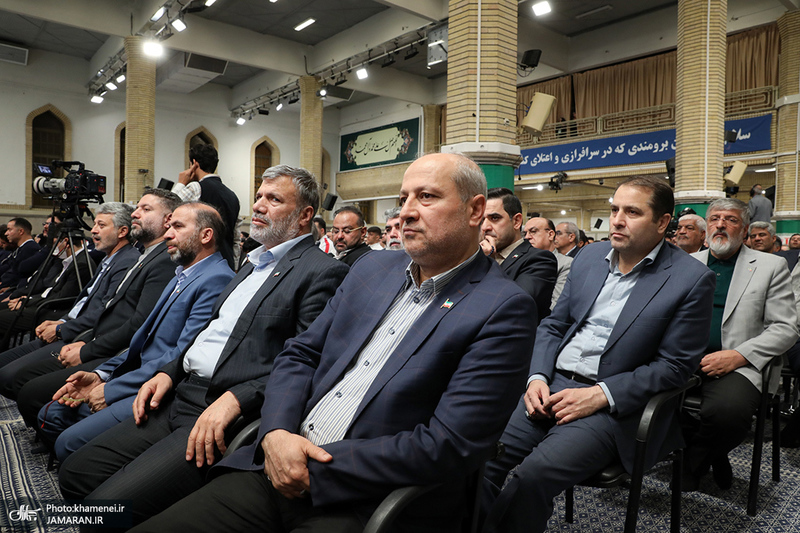 دیدار قهرمانان و مدال‌آوران ورزشی و المپیادهای علمی جهانی با رهبر معظم انقلاب