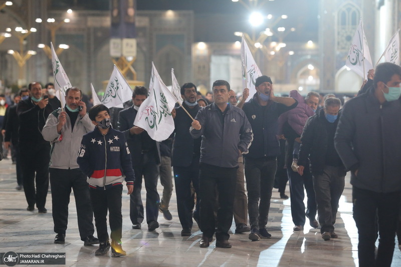 شب شهادت امام رضا(ع) در مشهد مقدس