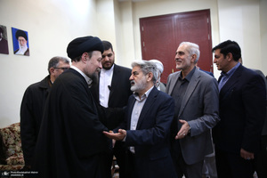حاشیه دیدار نمایندگان مجلس با سید حسن خمینی