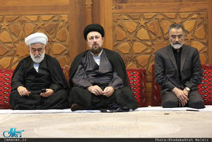 مراسم عزاداری شام غریبان در حرم مطهر حضرت امام خمینی(س) 