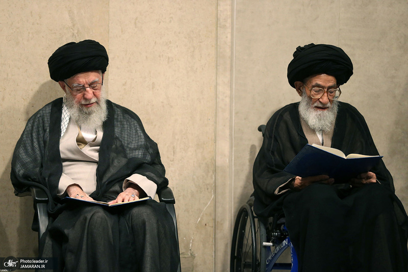 مراسم بزرگداشت رئیس‌جمهور شهید و همراهان گرامی ایشان با حضور رهبر انقلاب