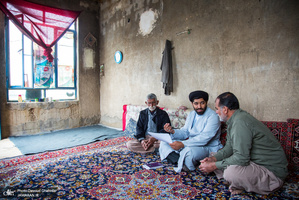 جمع آوری زکات در روستاهای جهرم