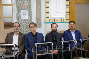 مراسم ختم همسر شهید آیت الله سید مصطفی خمینی (ره) -1